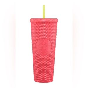 Starbucks Dragonfruit Studded Tumbler Limited Edition Summer 2022 Venti 24 oz